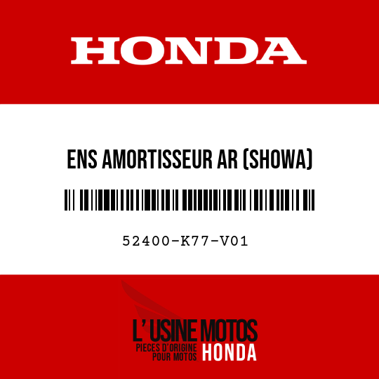 image de 52400-K77-V01 ENS AMORTISSEUR AR (SHOWA)