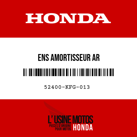 image de 52400-KFG-013 ENS AMORTISSEUR AR
