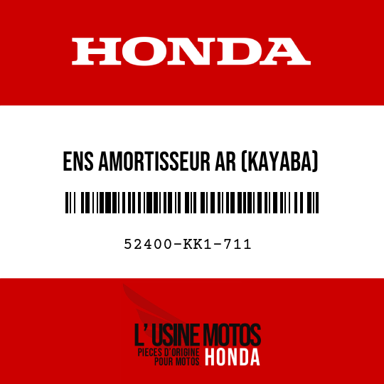 image de 52400-KK1-711 ENS AMORTISSEUR AR (KAYABA)