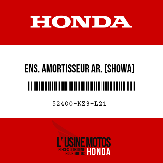 image de 52400-KZ3-L21 ENS. AMORTISSEUR AR. (SHOWA)