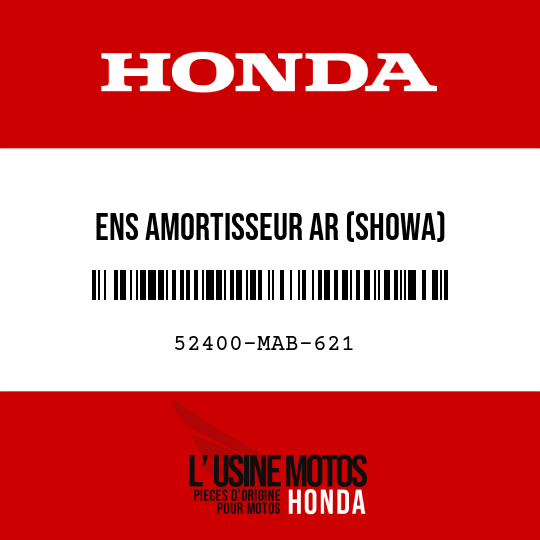 image de 52400-MAB-621 ENS AMORTISSEUR AR (SHOWA)