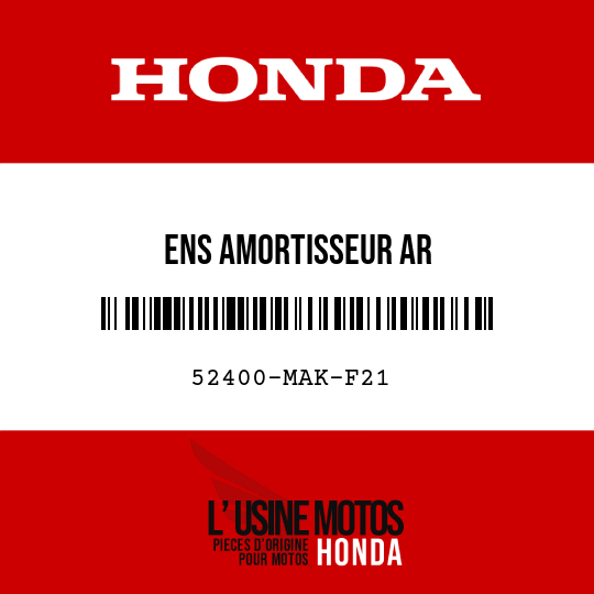 image de 52400-MAK-F21 ENS AMORTISSEUR AR