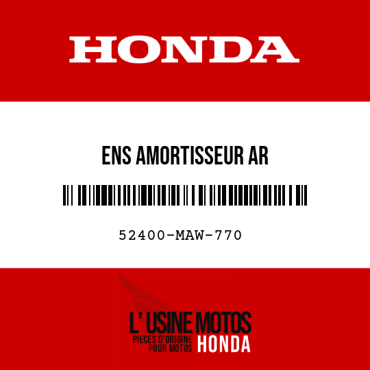image de 52400-MAW-770 ENS AMORTISSEUR AR