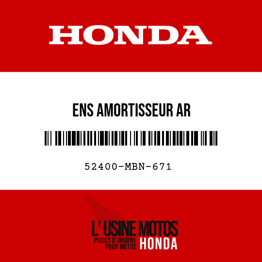 image de 52400-MBN-671 ENS AMORTISSEUR AR