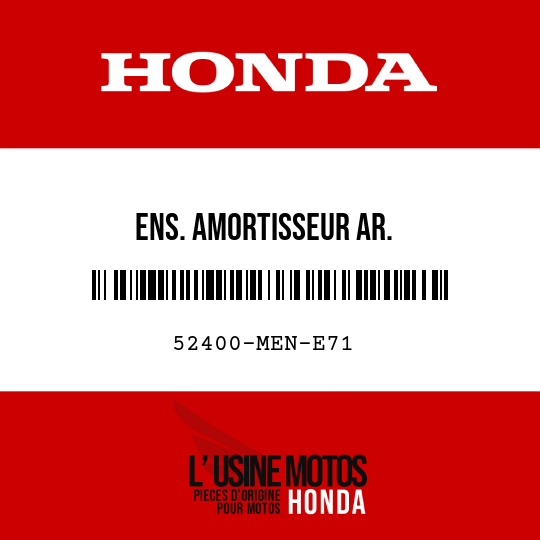 image de 52400-MEN-E71 ENS. AMORTISSEUR AR.