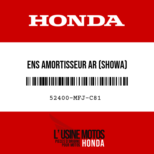 image de 52400-MFJ-C81 ENS AMORTISSEUR AR (SHOWA)