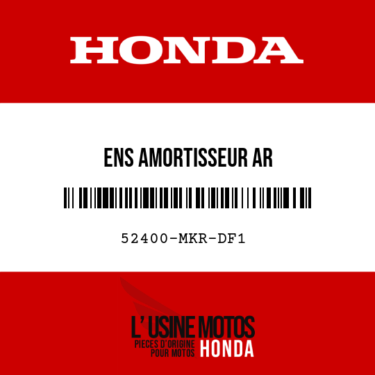 image de 52400-MKR-DF1 ENS AMORTISSEUR AR