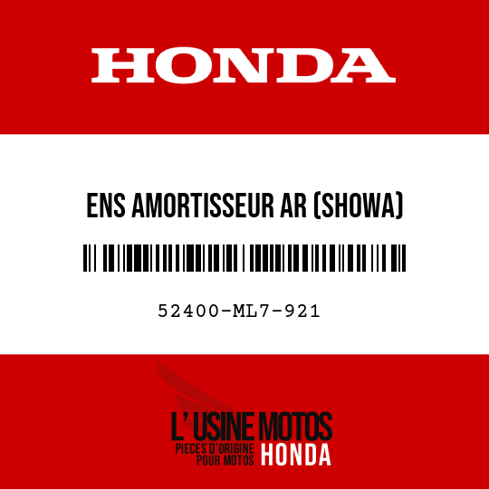 image de 52400-ML7-921 ENS AMORTISSEUR AR (SHOWA)