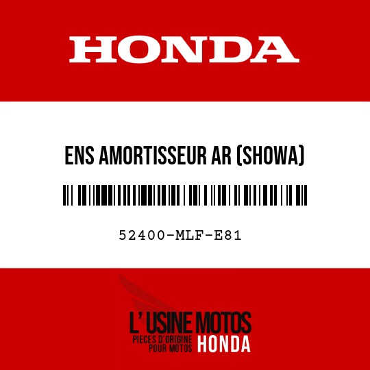 image de 52400-MLF-E81 ENS AMORTISSEUR AR (SHOWA)