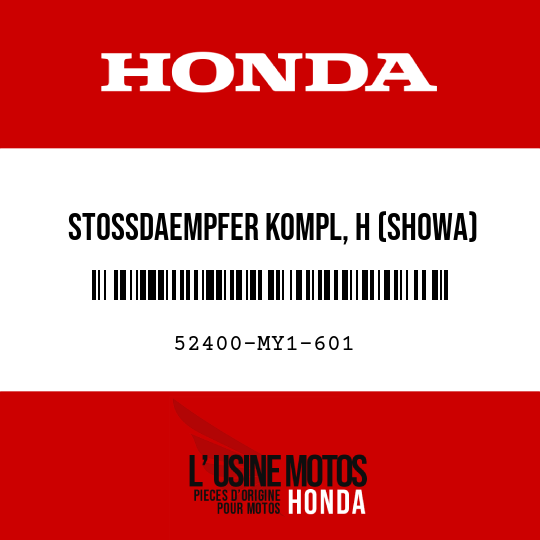 image de 52400-MY1-601 STOSSDAEMPFER KOMPL, H (SHOWA)