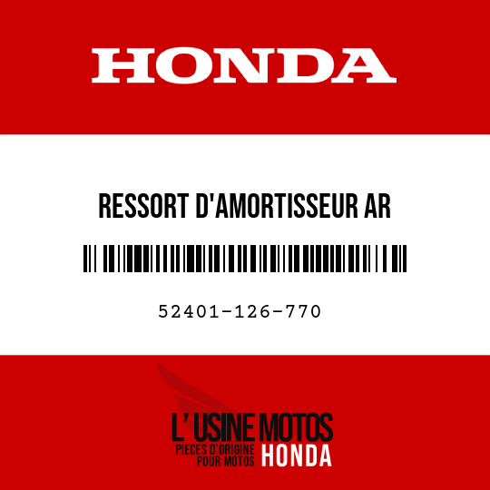 image de 52401-126-770 RESSORT D'AMORTISSEUR AR