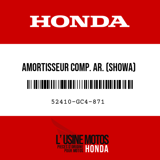 image de 52410-GC4-871 AMORTISSEUR COMP. AR. (SHOWA)