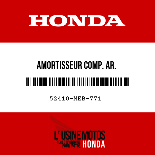 image de 52410-MEB-771 AMORTISSEUR COMP. AR.