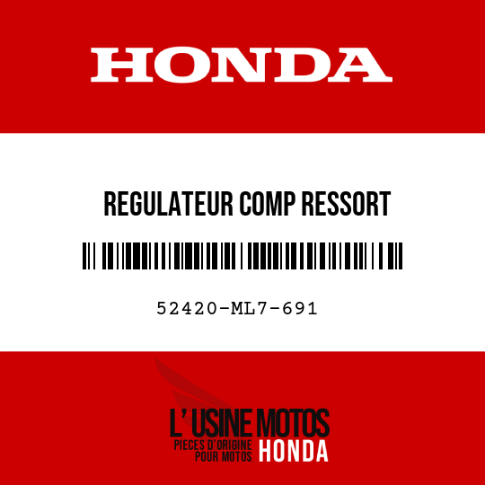 image de 52420-ML7-691 REGULATEUR COMP RESSORT