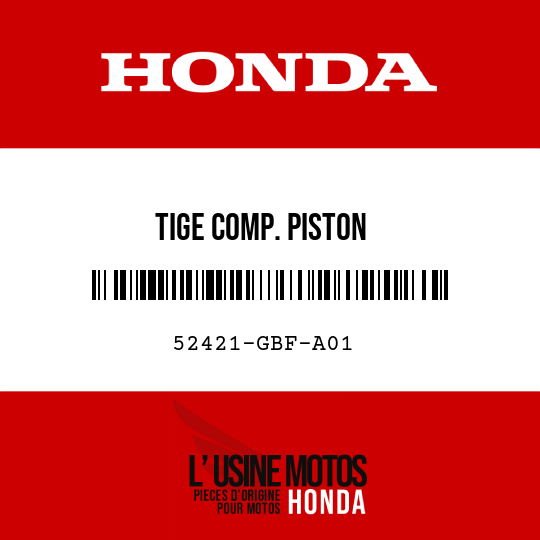 image de 52421-GBF-A01 TIGE COMP. PISTON