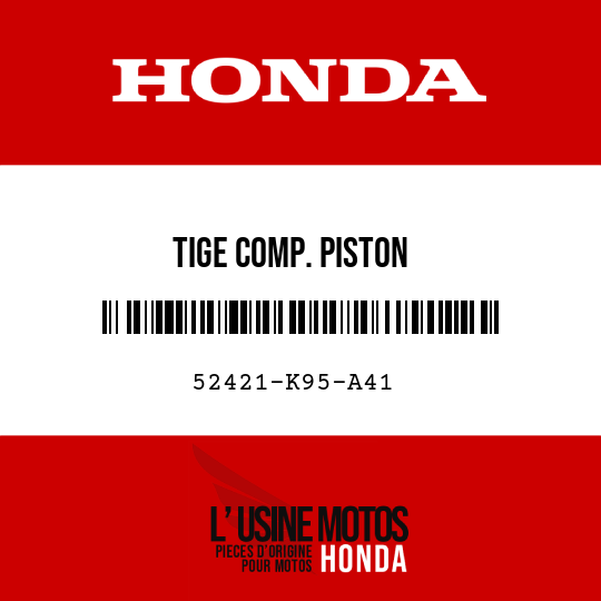 image de 52421-K95-A41 TIGE COMP. PISTON