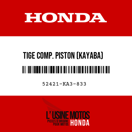 image de 52421-KA3-833 TIGE COMP. PISTON (KAYABA)
