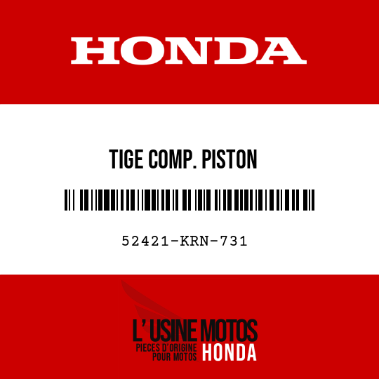 image de 52421-KRN-731 TIGE COMP. PISTON