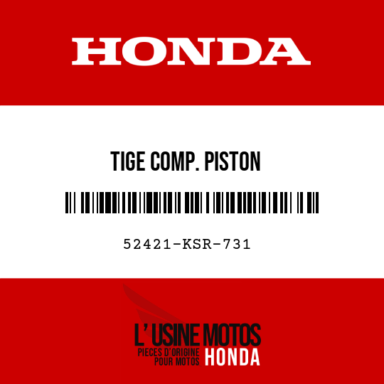 image de 52421-KSR-731 TIGE COMP. PISTON