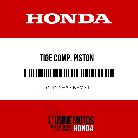 image de 52421-MEB-771 TIGE COMP. PISTON