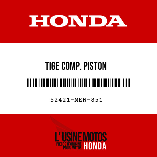 image de 52421-MEN-851 TIGE COMP. PISTON