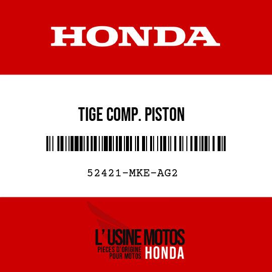 image de 52421-MKE-AG2 TIGE COMP. PISTON