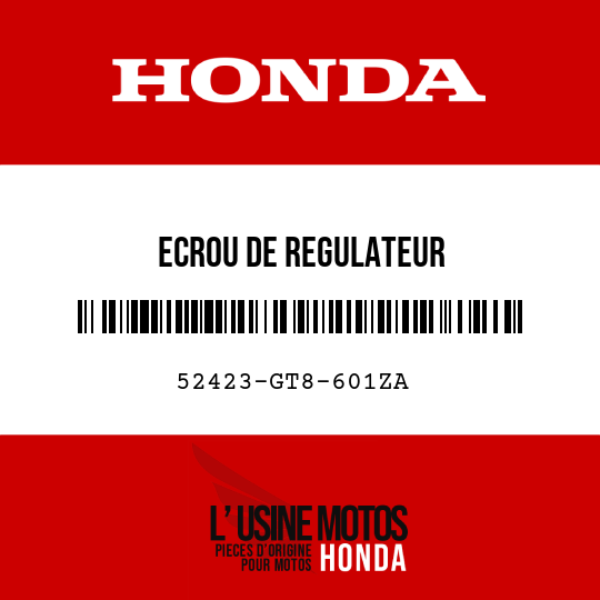 image de 52423-GT8-601ZA ECROU DE REGULATEUR