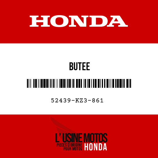 image de 52439-KZ3-861 BUTEE