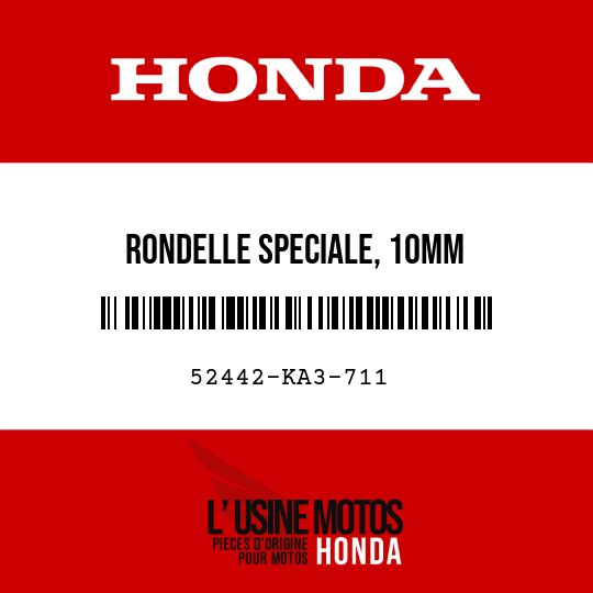 image de 52442-KA3-711 RONDELLE SPECIALE, 10MM