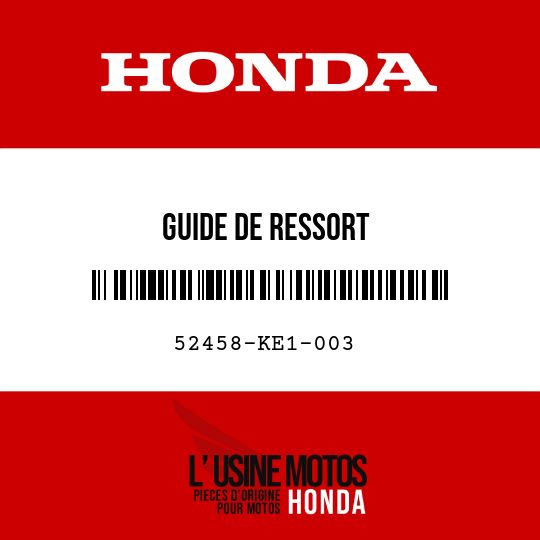 image de 52458-KE1-003 GUIDE DE RESSORT