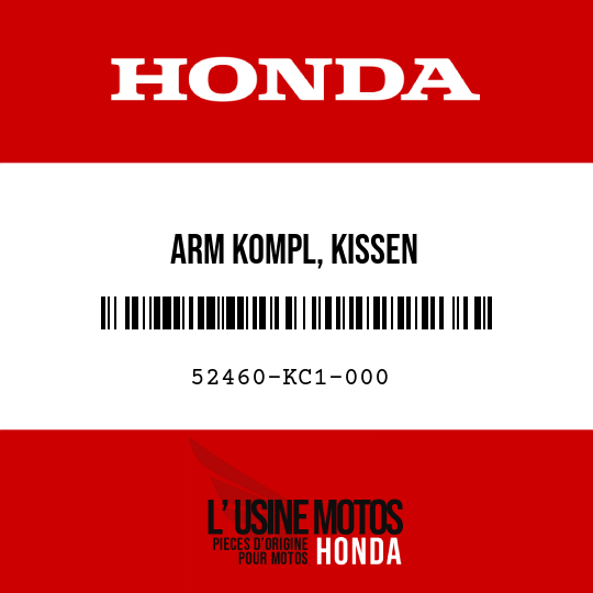 image de 52460-KC1-000 ARM KOMPL, KISSEN