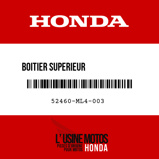 image de 52460-ML4-003 BOITIER SUPERIEUR             D'AMORTISSEUR AR