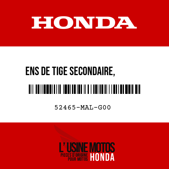 image de 52465-MAL-G00 ENS DE TIGE SECONDAIRE,      COUSSIN CONNEXION