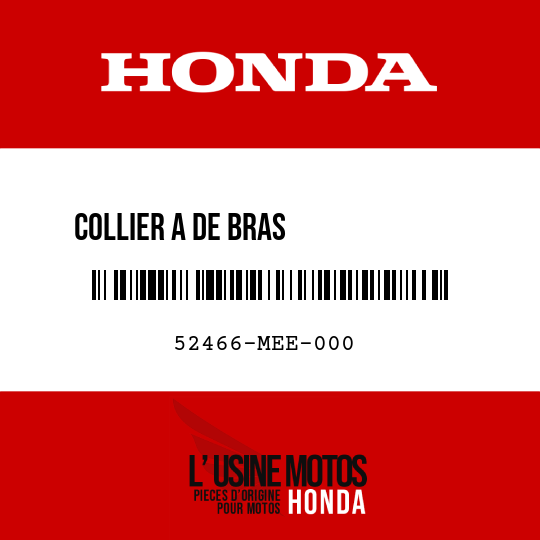 image de 52466-MEE-000 COLLIER A DE BRAS             D'AMORTESSEUR