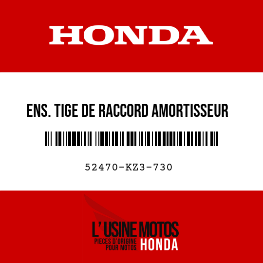 image de 52470-KZ3-730 ENS. TIGE DE RACCORD AMORTISSEUR