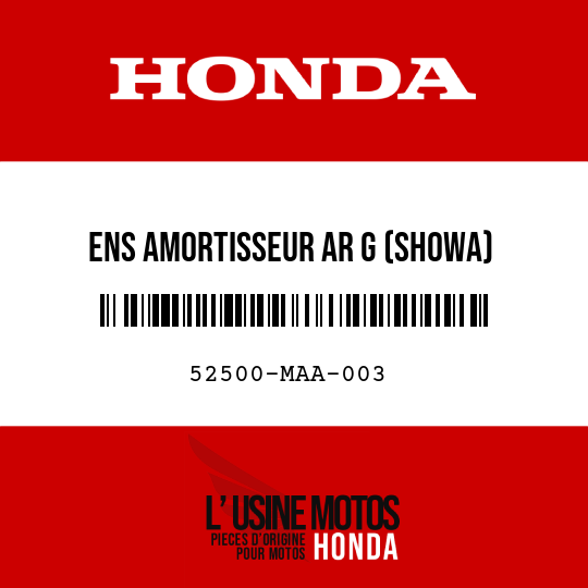 image de 52500-MAA-003 ENS AMORTISSEUR AR G (SHOWA)