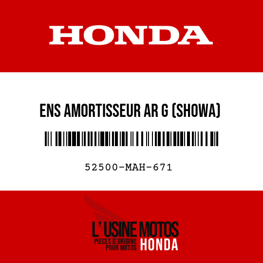 image de 52500-MAH-671 ENS AMORTISSEUR AR G (SHOWA)