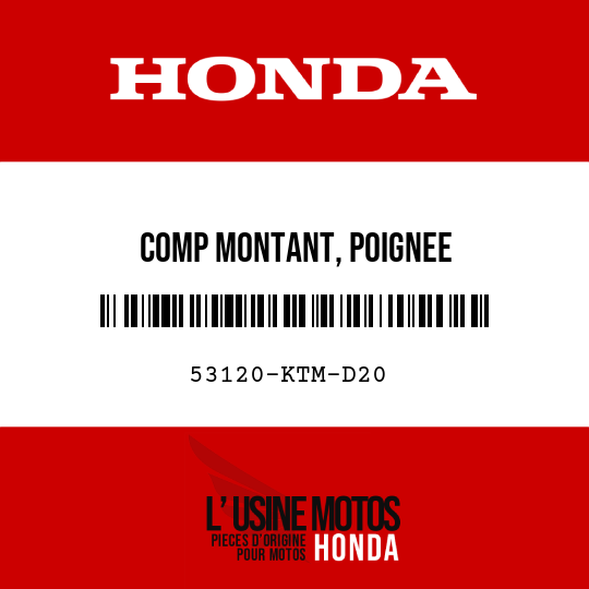 image de 53120-KTM-D20 COMP MONTANT, POIGNEE