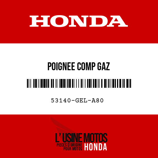image de 53140-GEL-A80 POIGNEE COMP GAZ