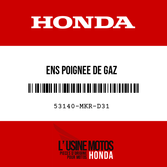 image de 53140-MKR-D31 ENS POIGNEE DE GAZ