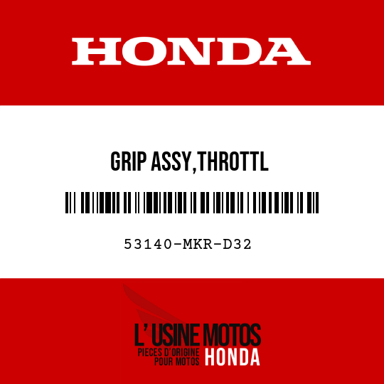 image de 53140-MKR-D32 GRIP ASSY,THROTTL