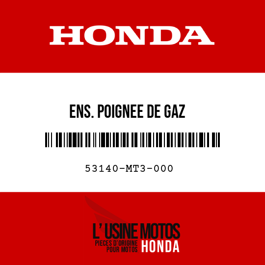image de 53140-MT3-000 ENS. POIGNEE DE GAZ