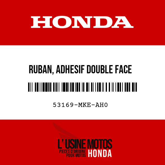 image de 53169-MKE-AH0 RUBAN, ADHESIF DOUBLE FACE