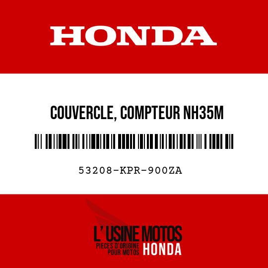image de 53208-KPR-900ZA COUVERCLE, COMPTEUR NH35M 