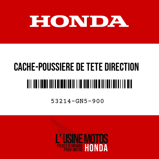 image de 53214-GN5-900 CACHE-POUSSIERE DE TETE DIRECTION