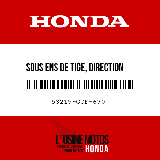 image de 53219-GCF-670 SOUS ENS DE TIGE, DIRECTION