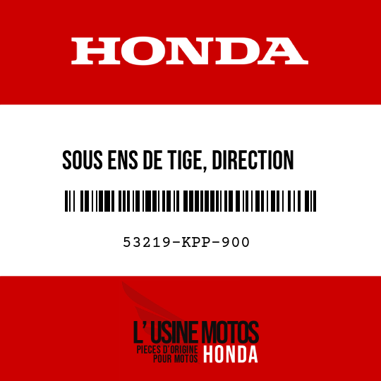 image de 53219-KPP-900 SOUS ENS DE TIGE, DIRECTION