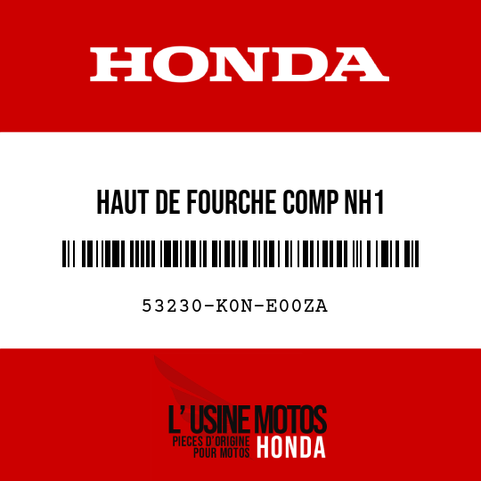image de 53230-K0N-E00ZA HAUT DE FOURCHE COMP NH1