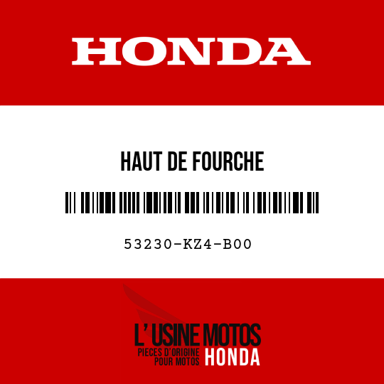 image de 53230-KZ4-B00 HAUT DE FOURCHE