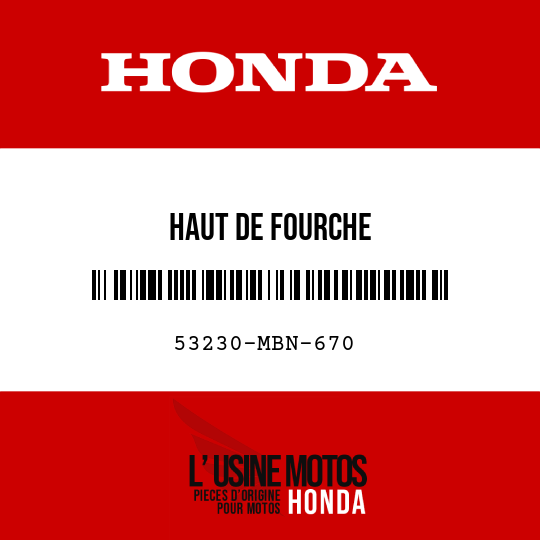 image de 53230-MBN-670 HAUT DE FOURCHE